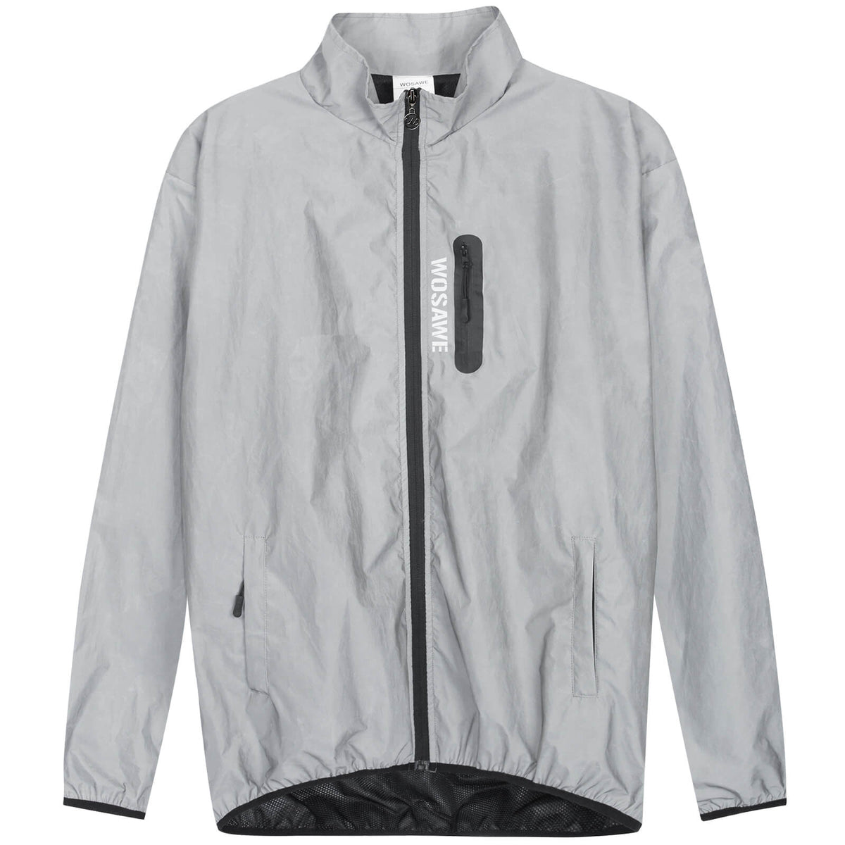 Reflektierende Fahrradjacke für Damen und Herren – Leichte MTB-Windjacke