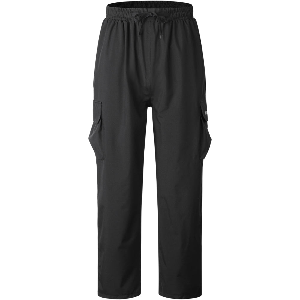 Regenhose Outdoor – Wasserdicht & Winddicht mit Cargotaschen und Reflektierenden Elementen