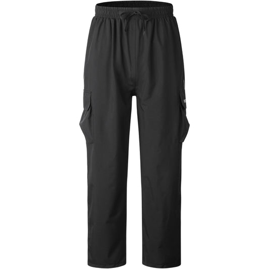 Regenhose Outdoor – Wasserdicht & Winddicht mit Cargotaschen und Reflektierenden Elementen