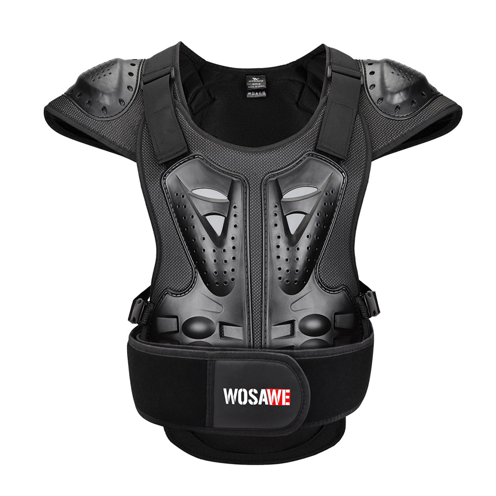 Unisex Motorrad Protektorenweste mit PE-Hartschalen
