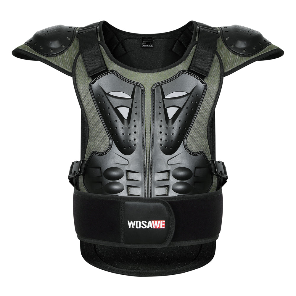 Unisex Motorrad Protektorenweste mit PE-Hartschalen