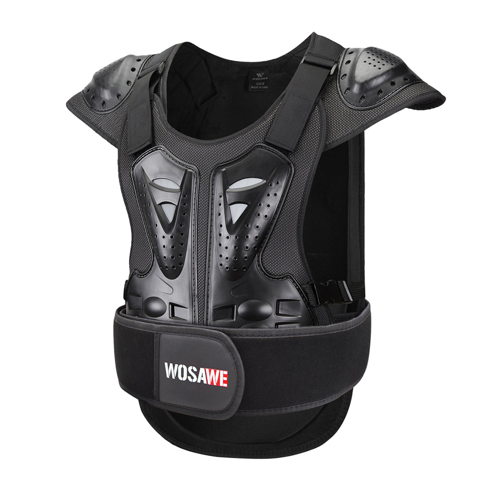 Unisex Motorrad Protektorenweste mit PE-Hartschalen