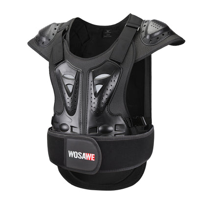 Unisex Motorrad Protektorenweste mit PE-Hartschalen
