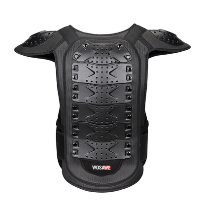 Unisex Motorrad Protektorenweste mit PE-Hartschalen