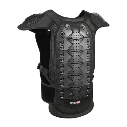 Unisex Motorrad Protektorenweste mit PE-Hartschalen
