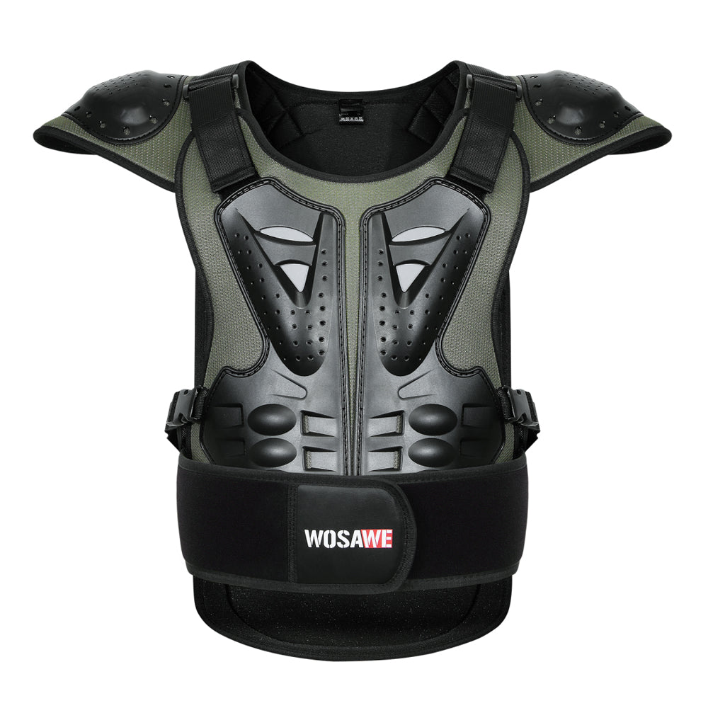 Unisex Motorrad Protektorenweste mit PE-Hartschalen