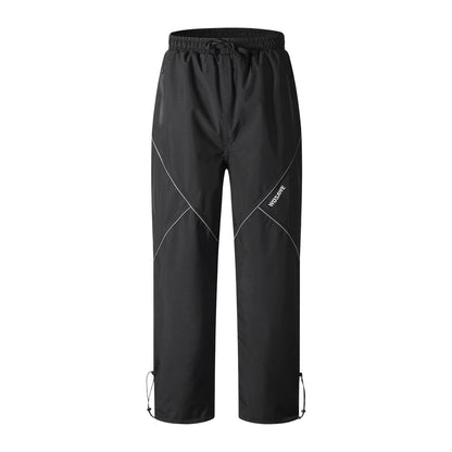Wasserdichte Fahrradhose – Winddichte Regenhose mit Reflektoren für Damen und Herren