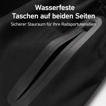 Wasserdichte Fahrradhose – Winddichte Regenhose mit Reflektoren für Damen und Herren
