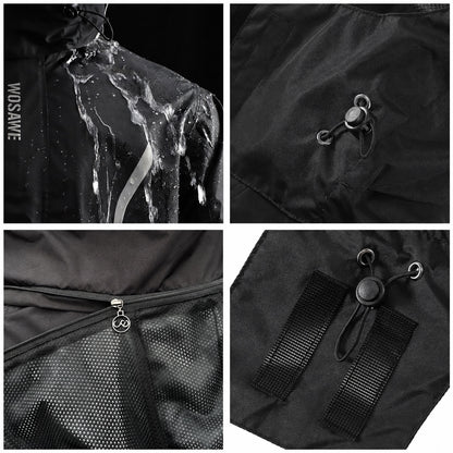 Wasserdichte Fahrradjacke und Regenjacke für Damen und Herren – Für Rennrad, Wandern und Outdoor-Aktivitäten