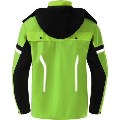 Wasserdichte Fahrradjacke und Regenjacke für Damen und Herren – Für Rennrad, Wandern und Outdoor-Aktivitäten