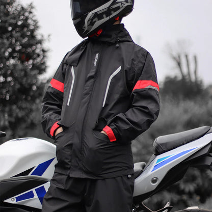 Wasserdichte Fahrradjacke und Regenjacke für Damen und Herren – Für Rennrad, Wandern und Outdoor-Aktivitäten