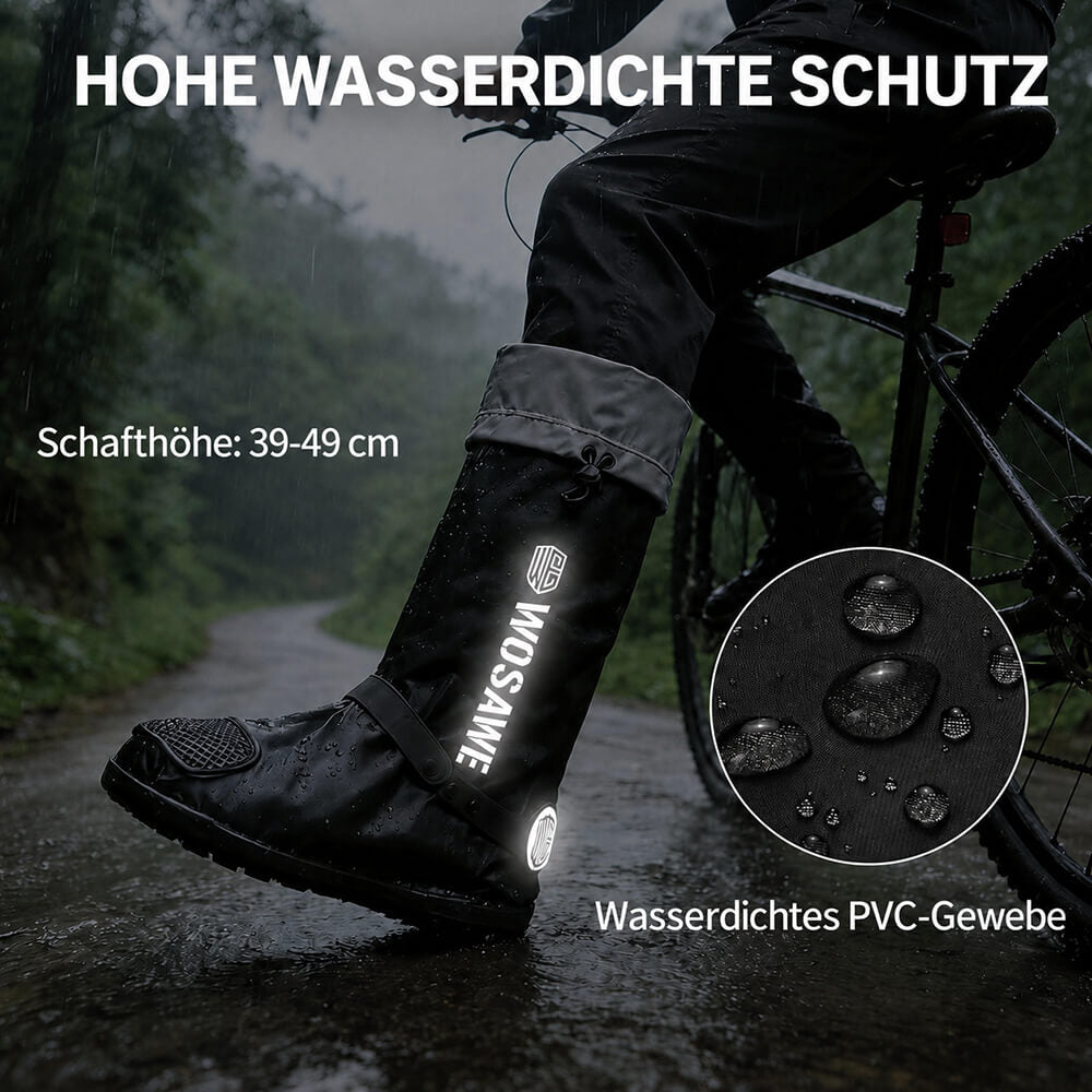Wasserdichte Fahrrad-Überschuhe für Fahrrad, Motorrad und Outdoor