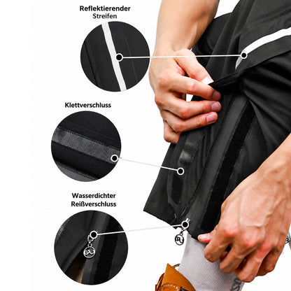 Weite Outdoorhose – Wasserdichte & Winddichte Regenhose fürs Fahrradfahren